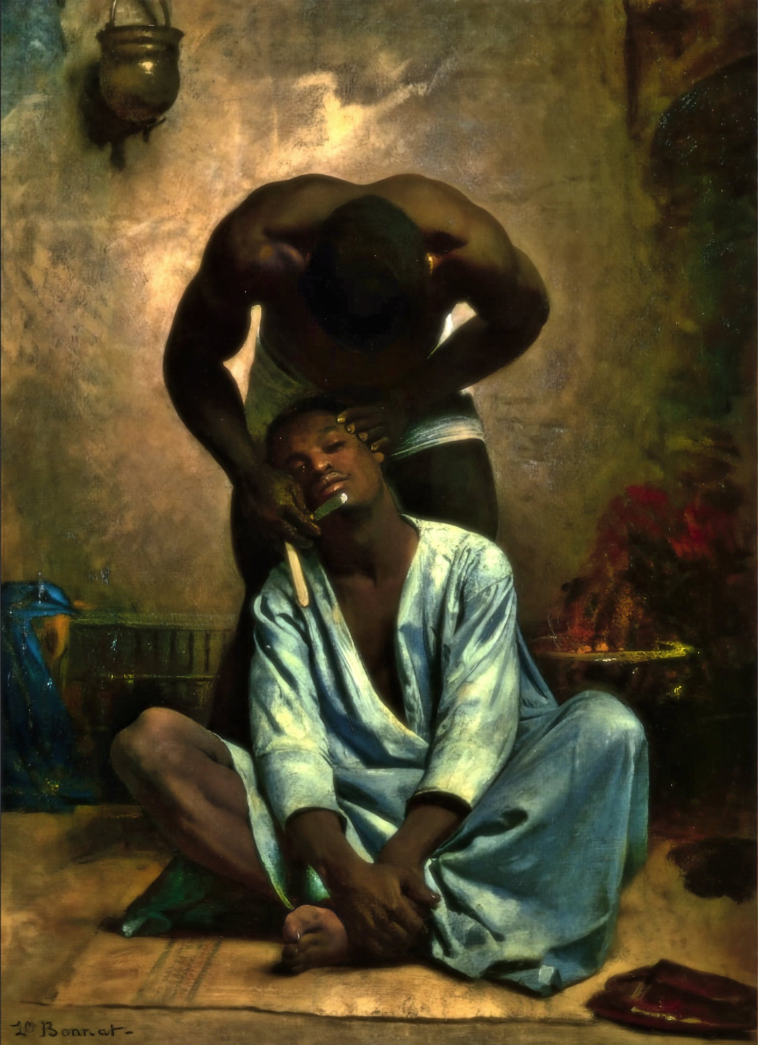 The Barber of Suez by Leon Bonnat, 1876